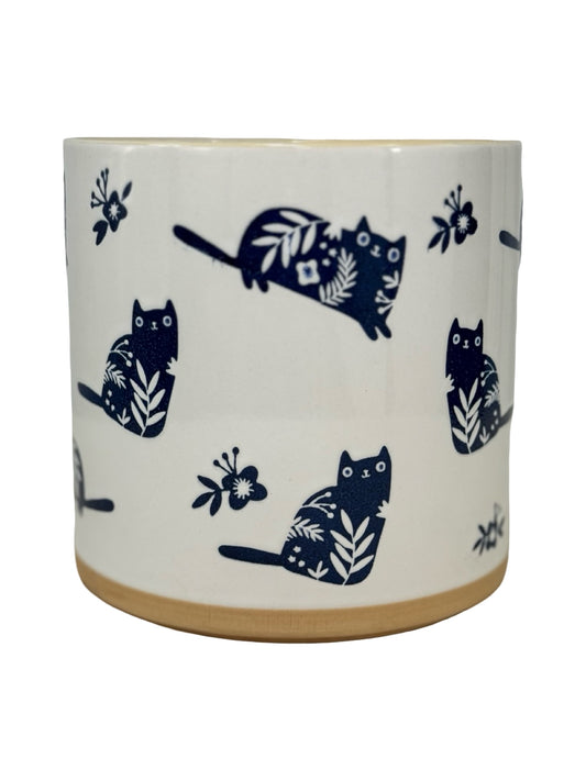 Fancy Felines Planter - Pottery