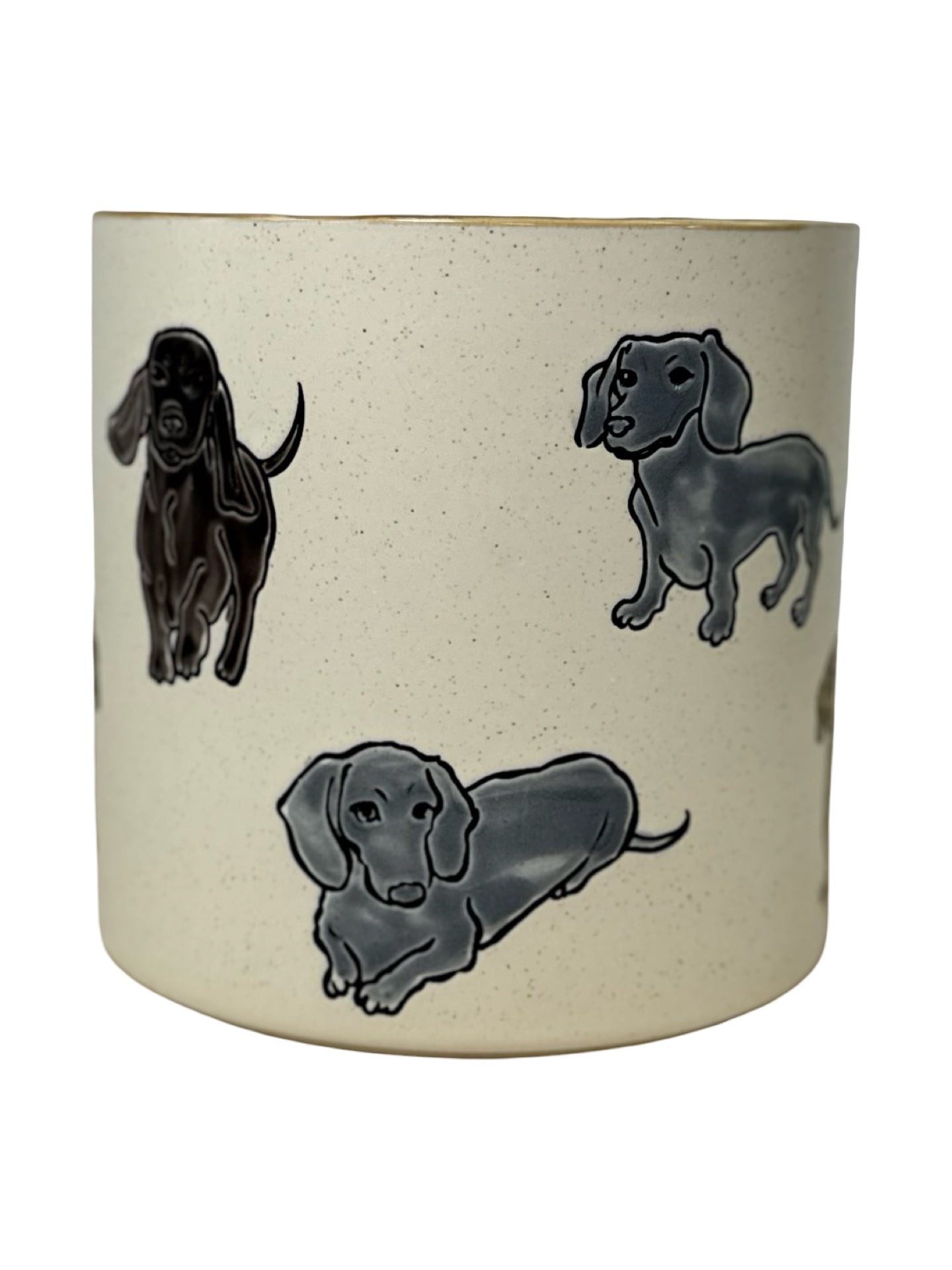 Dachshund Planter - Pottery