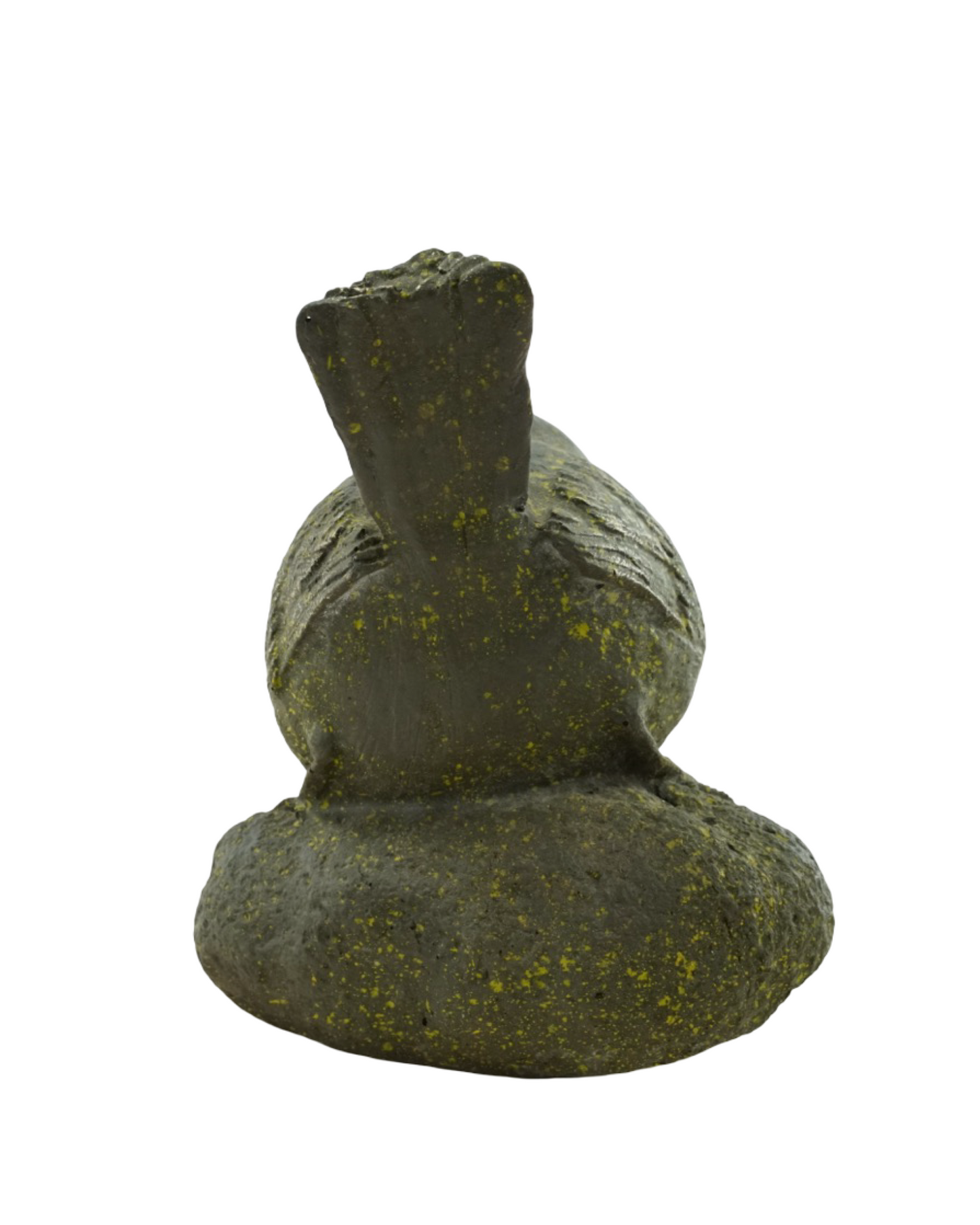 Polyresin Bird on Rock - Outdoor Living