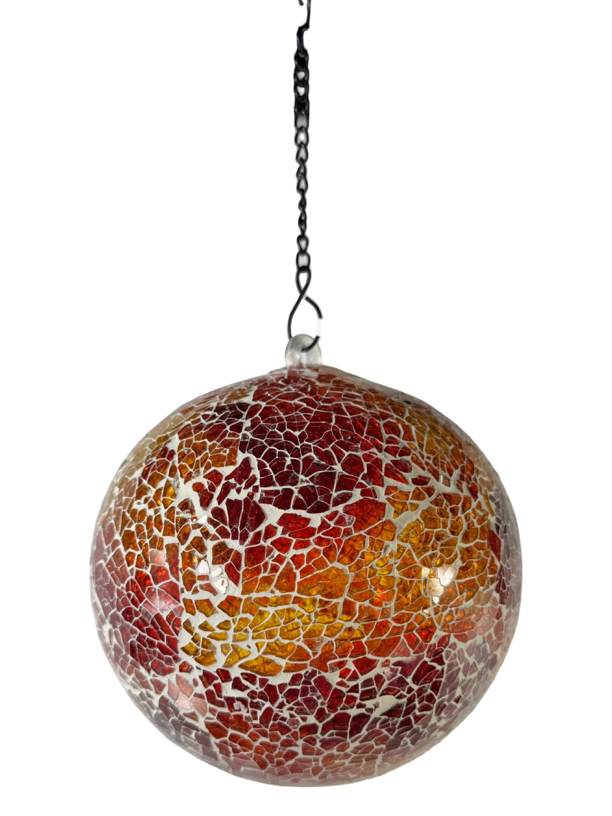 Hanging Mosaic Ball Assorted Colors - Outdoor Living