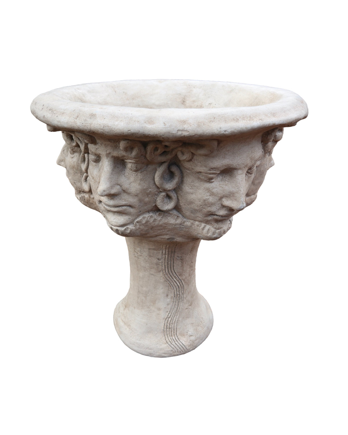 Grecian Faces Planter - Pottery