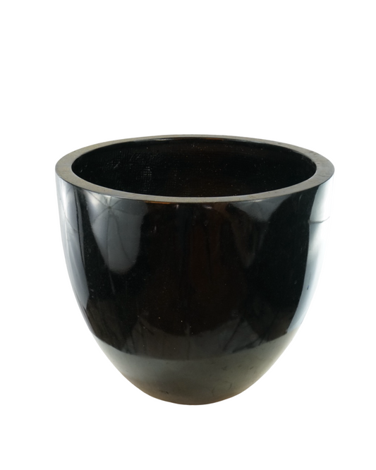 Lightweight Fiber Pot Black - Pottery