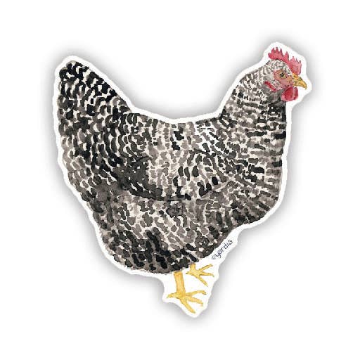 Chicken Vinyl Sticker