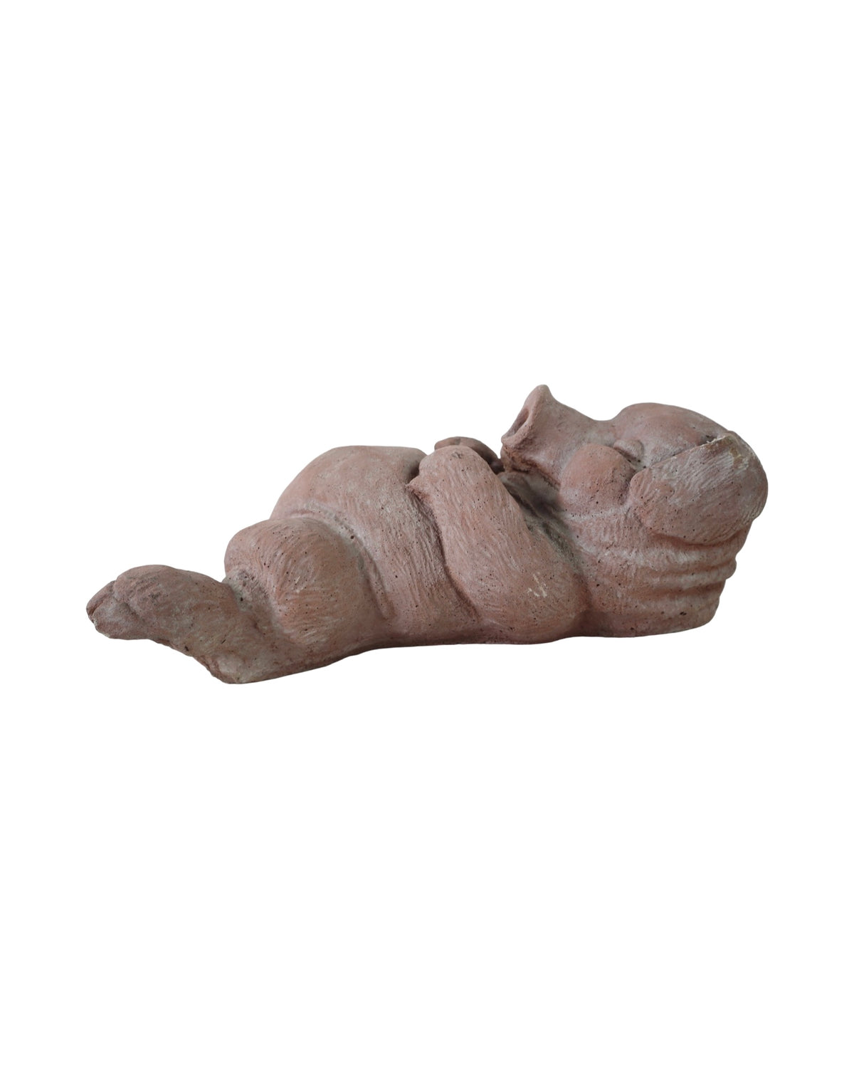 Concrete Napping Pig - Outdoor Living
