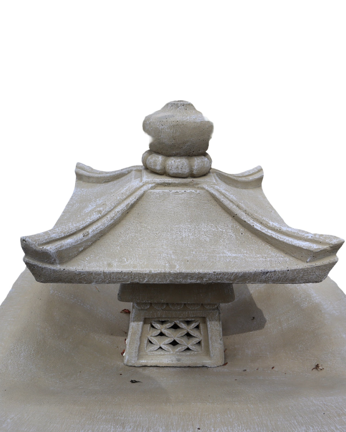 Concrete Lantern Fountain - Outdoor Living