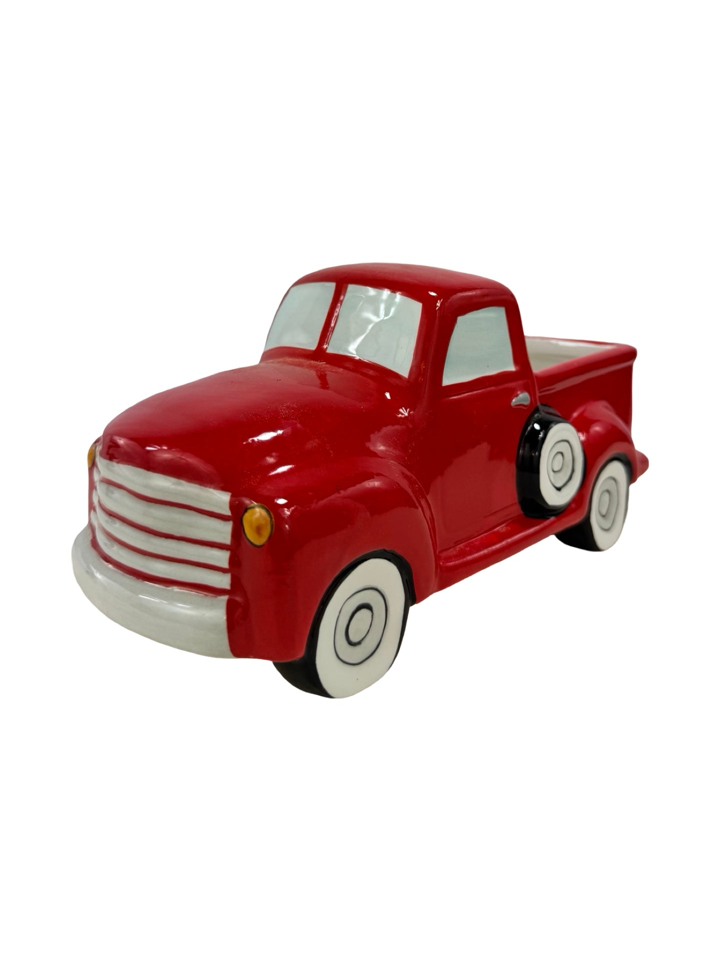 Red Pickup Planter - Pottery