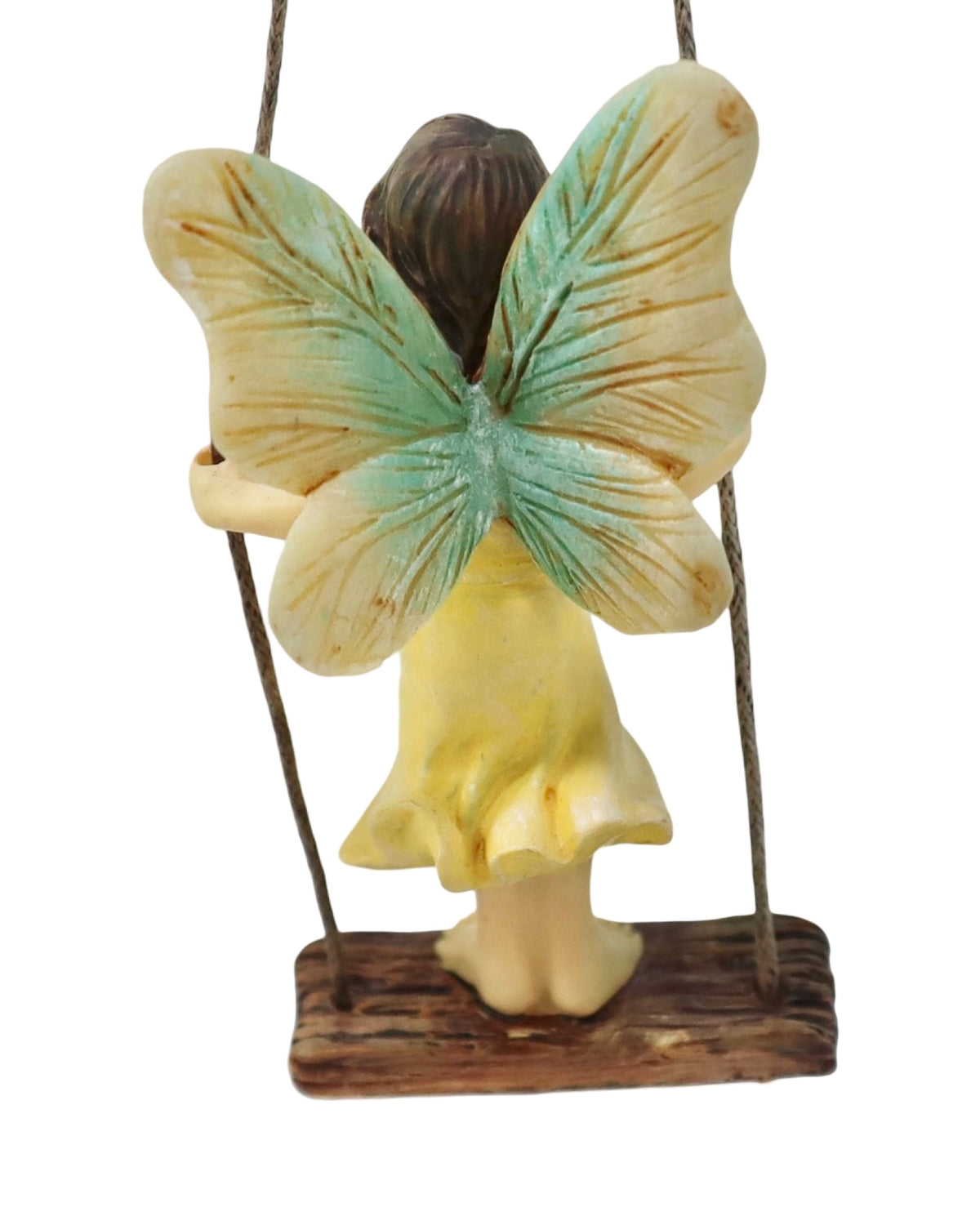Fairy Standing on Swing - Outdoor Living