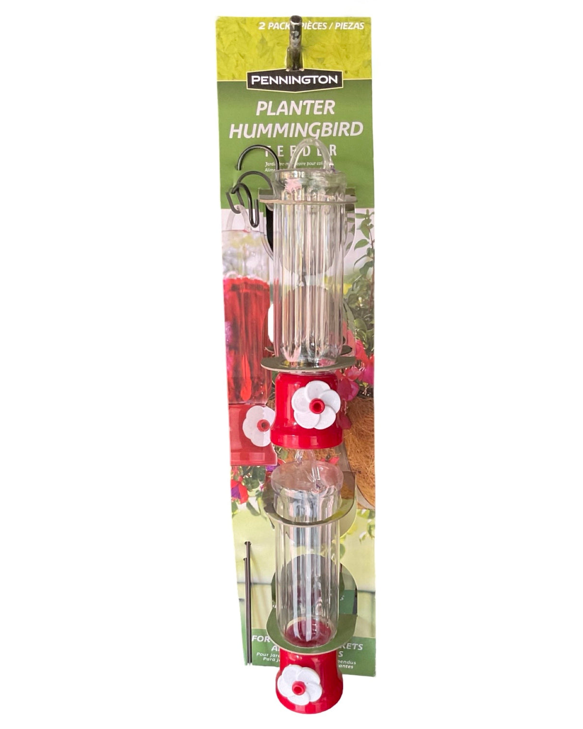 Planter Hummingbird Feeder - 2pc - Wild Bird