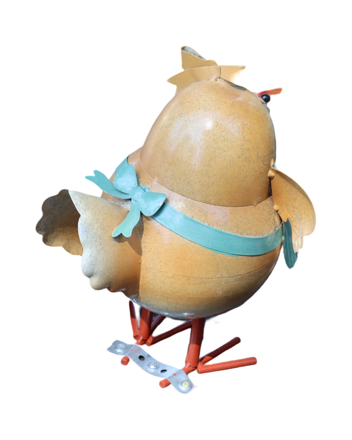 Metal Chick in Apron - Outdoor Living