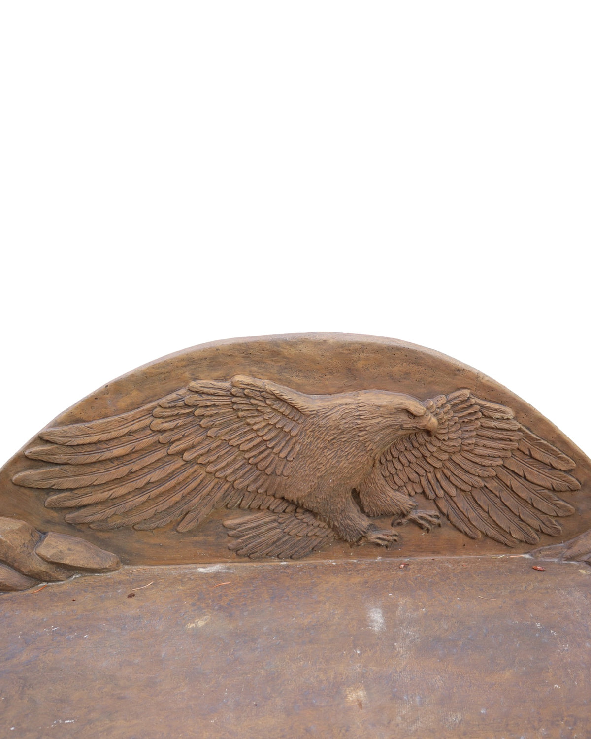 Concrete Eagle Bench - Outdoor Living