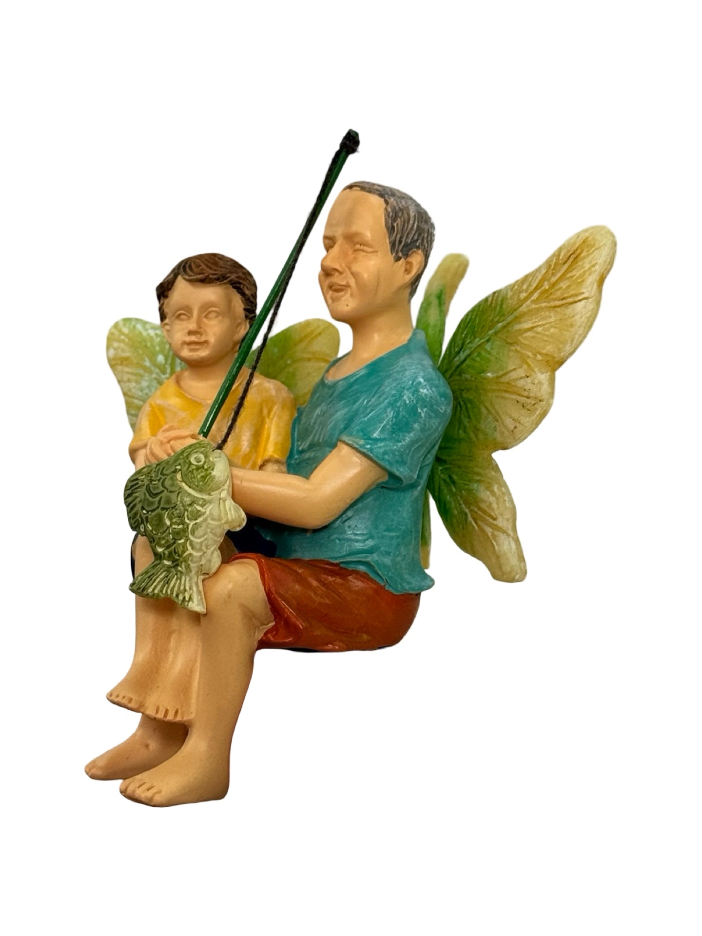 Fairies Young and Old Fishing - Outdoor Living