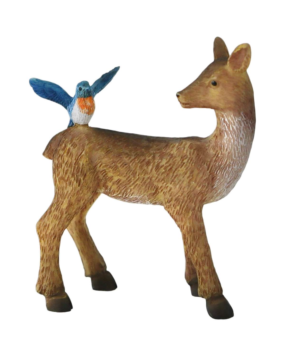 Fairy Deer with Bluebird - Outdoor Living