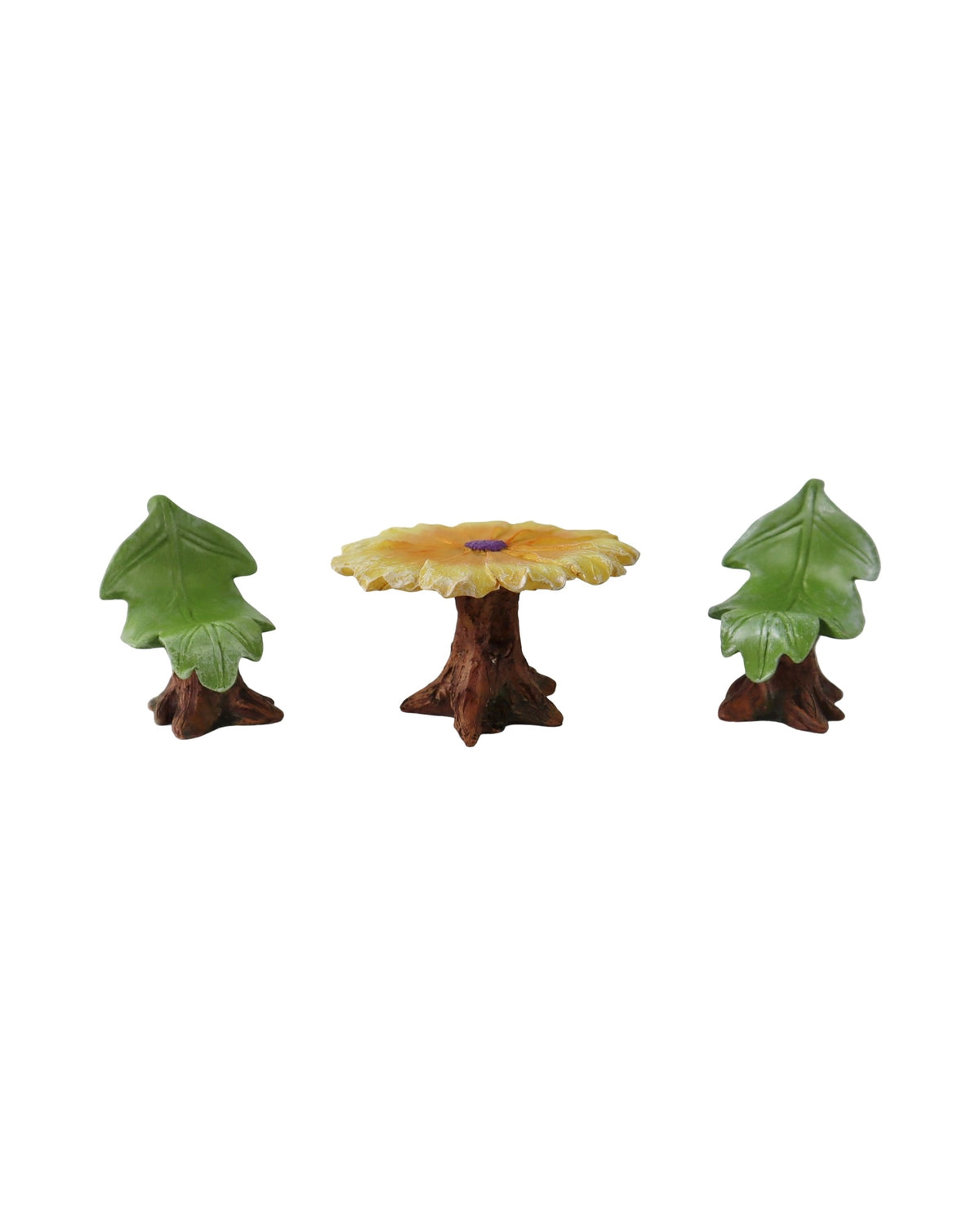 Fairy Orange Flower Table and Chairs - Outdoor Living