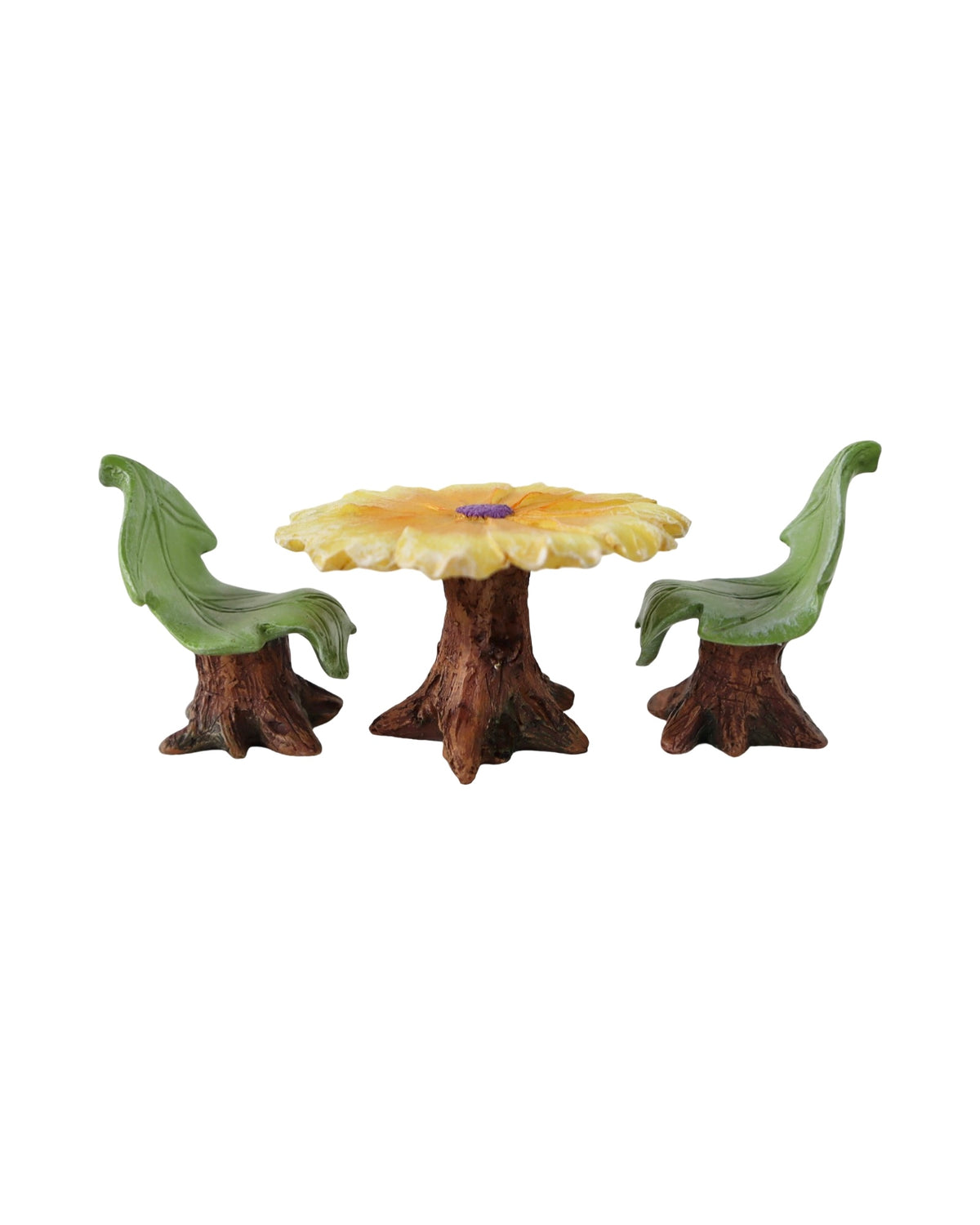 Fairy Orange Flower Table and Chairs - Outdoor Living