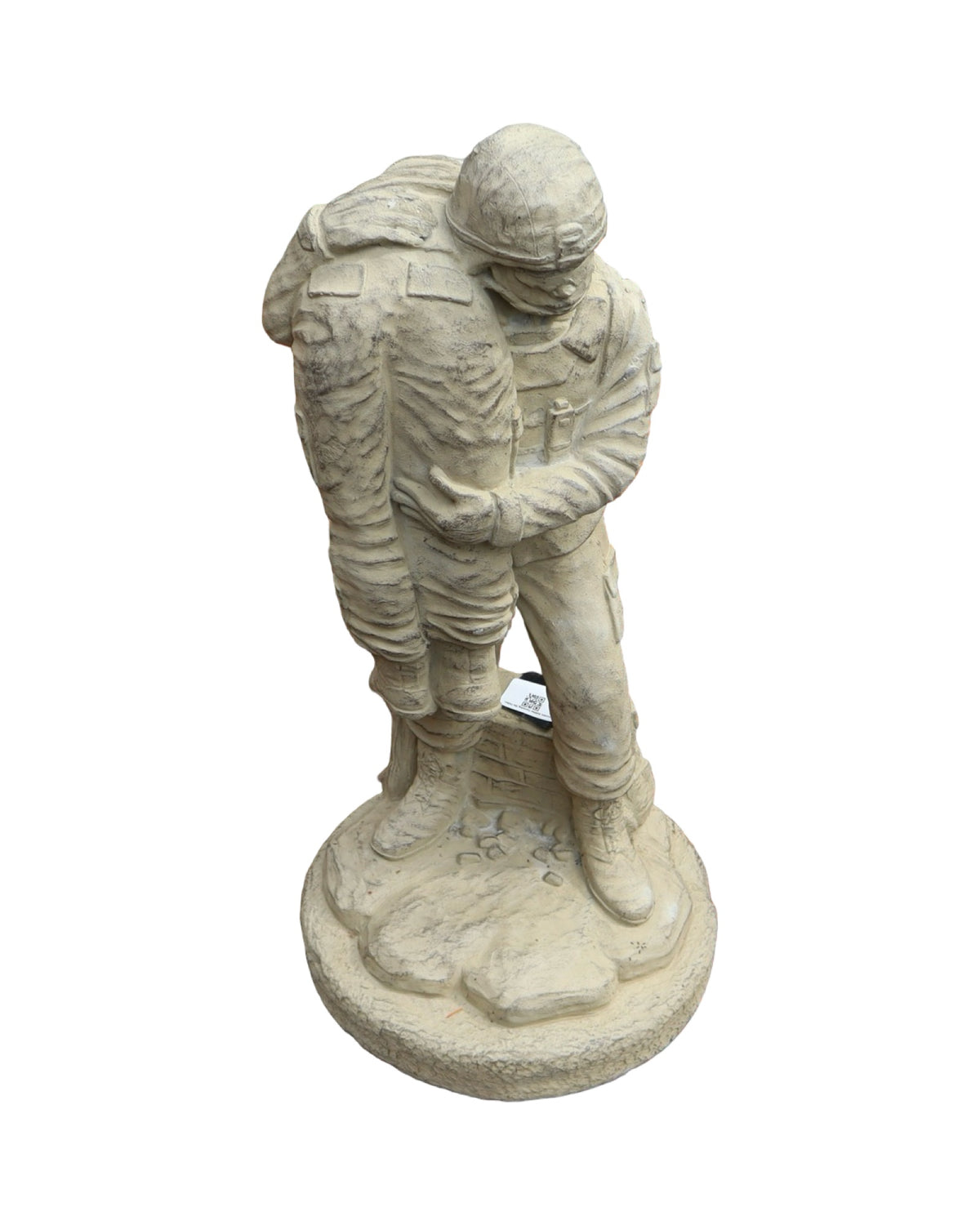 Concrete Soldier Carrying the Fallen - Outdoor Living