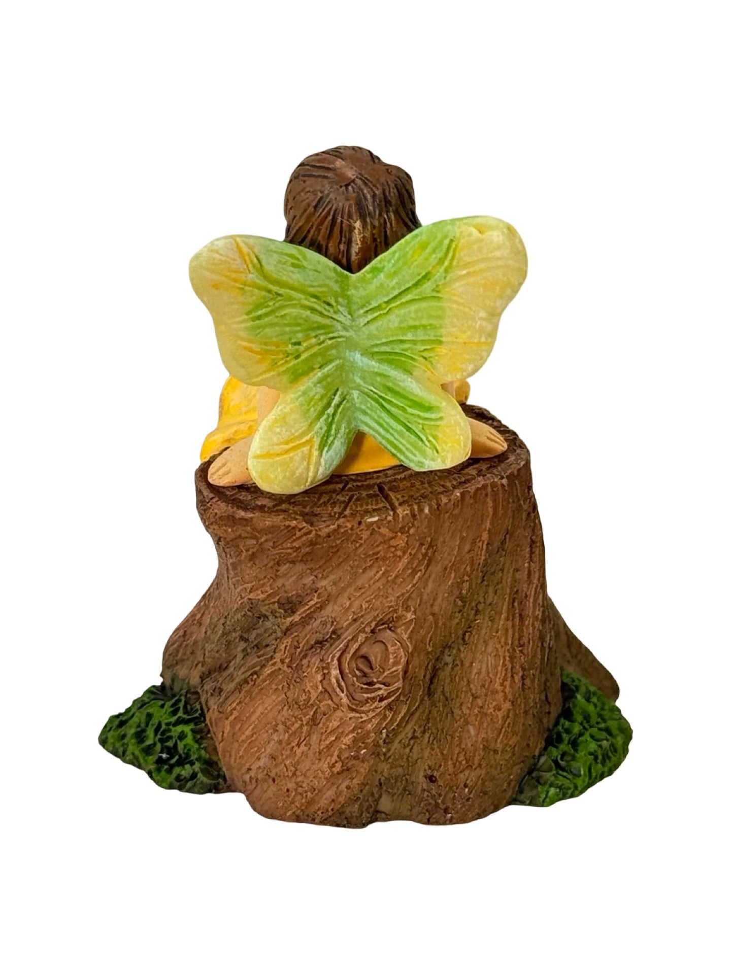 Fairy on a Stump - Outdoor Living