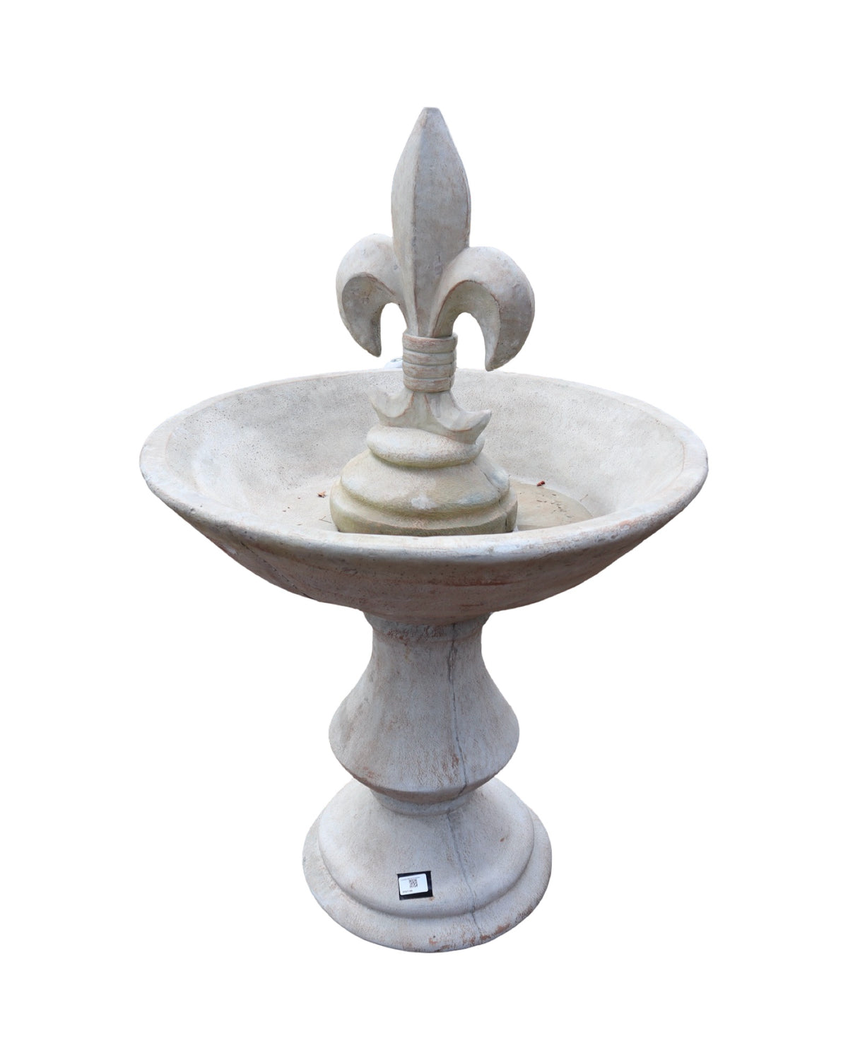 Concrete Fleur de Lis Fountain - Outdoor Living