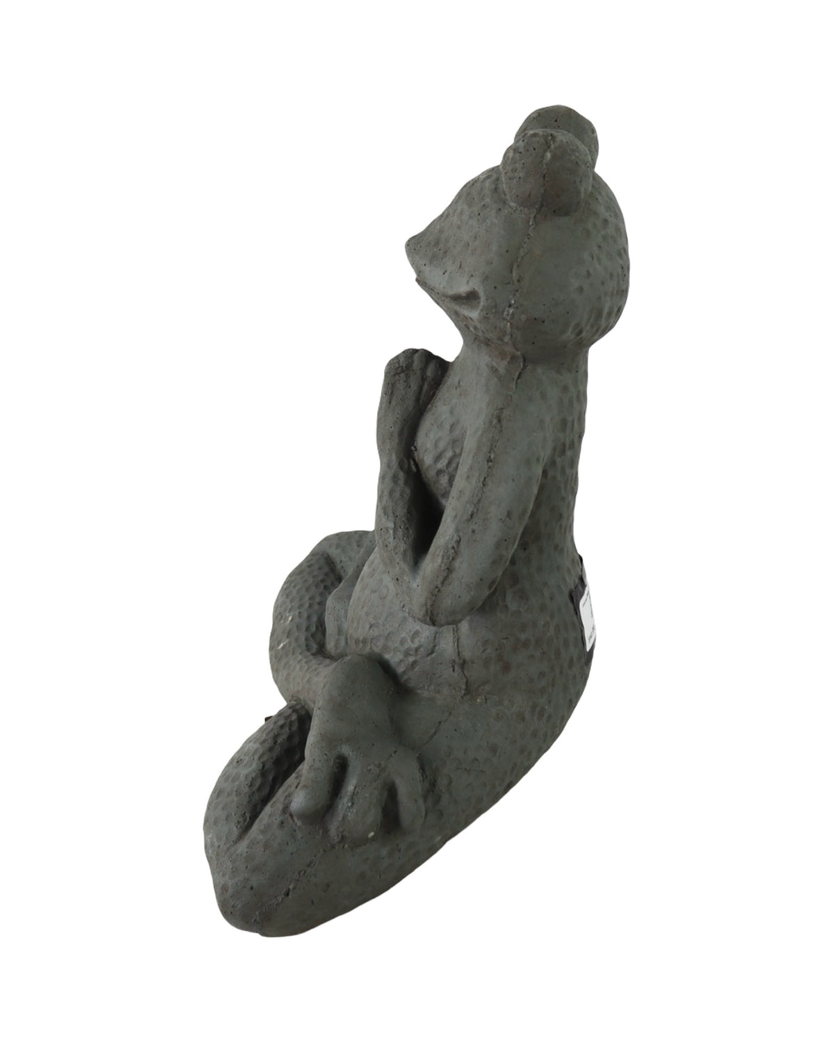 Concrete Meditating Frog - Outdoor Living