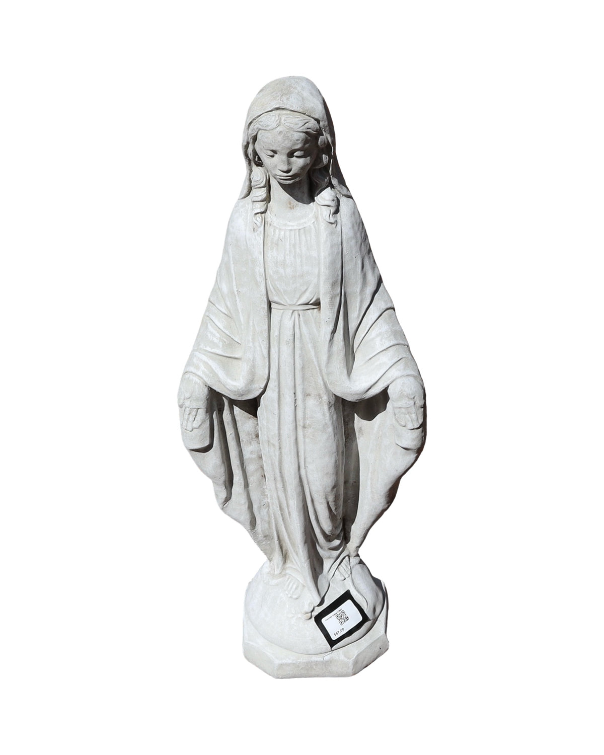 Concrete Statue of Mary - Outdoor Living