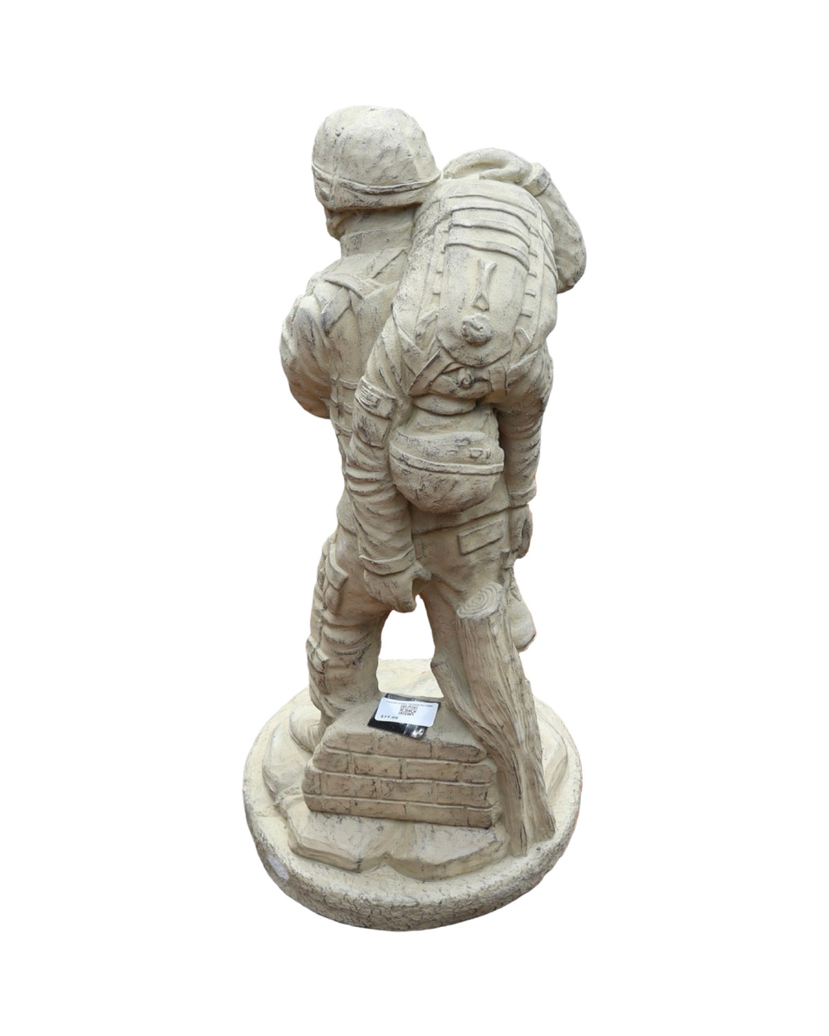 Concrete Soldier Carrying the Fallen - Outdoor Living