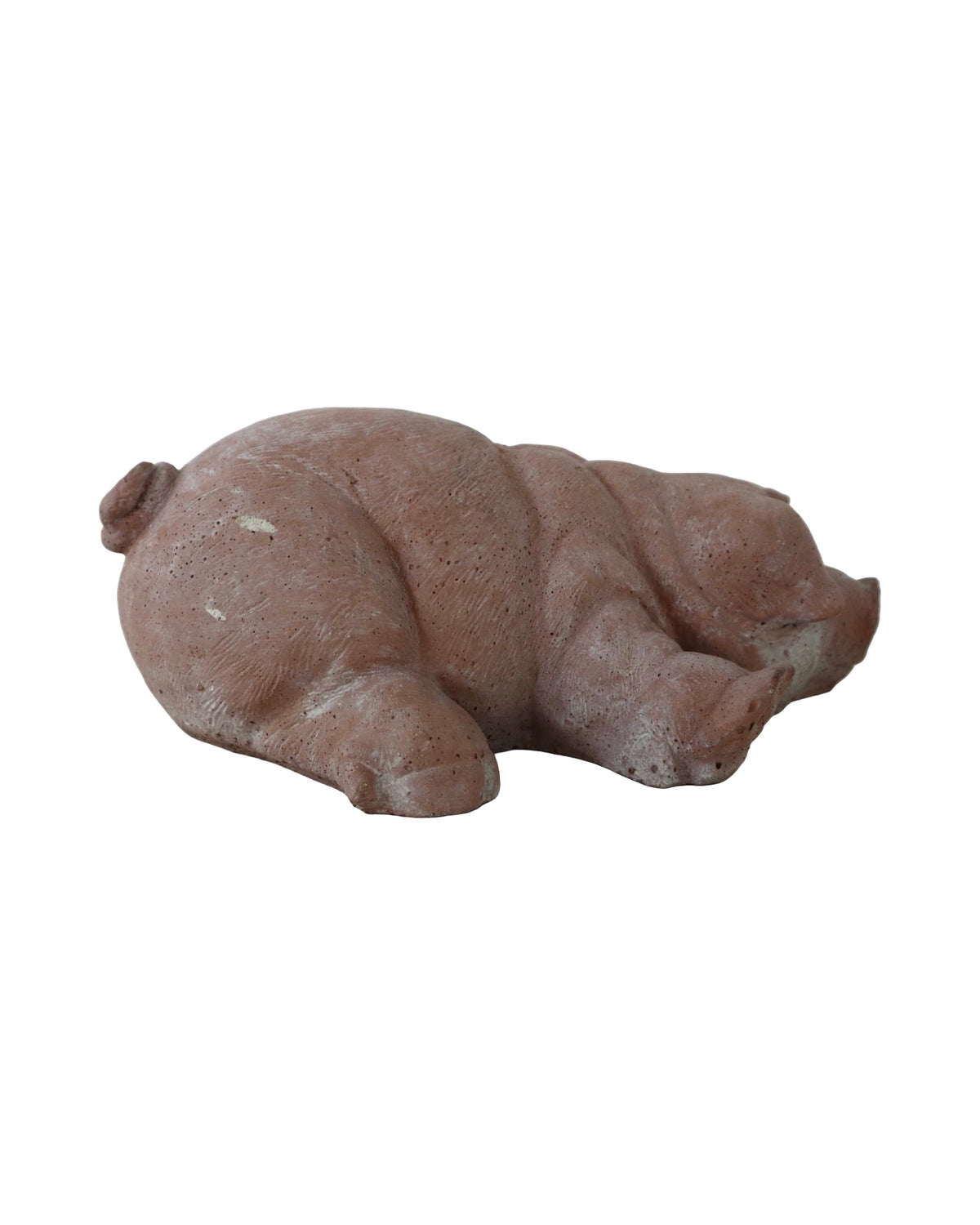 Concrete Pig on Stomach - Outdoor Living