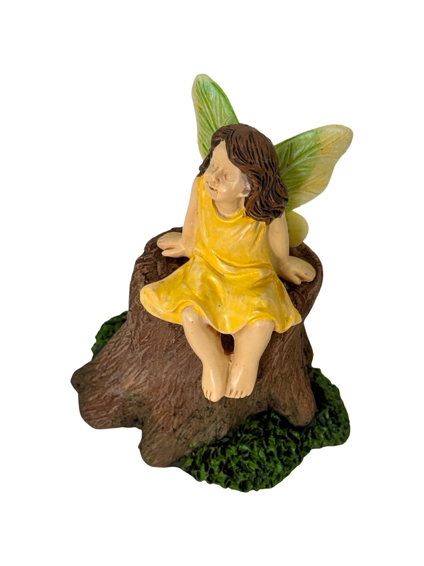 Fairy on a Stump - Outdoor Living