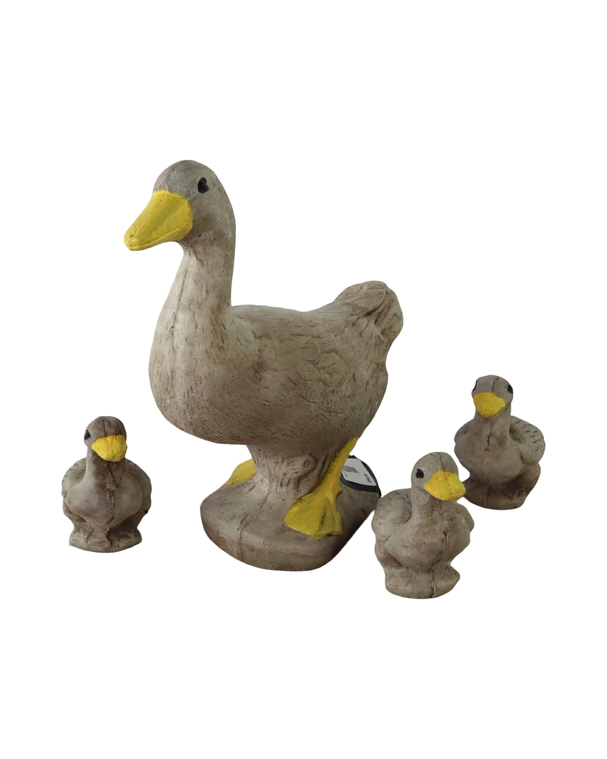 Concrete Duck Family (4 pc set) - Outdoor Living