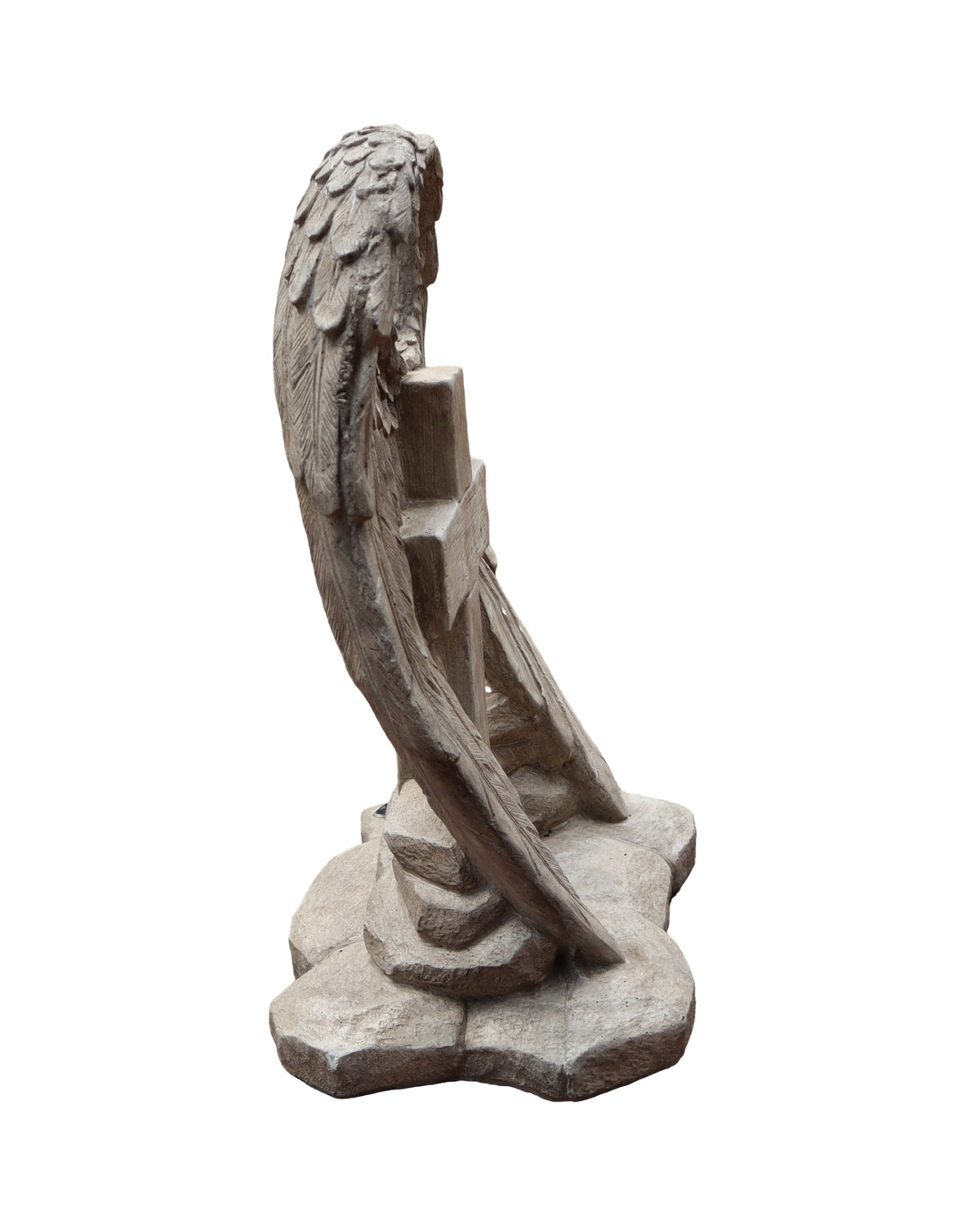 Cross with Angel Wings - Outdoor Living