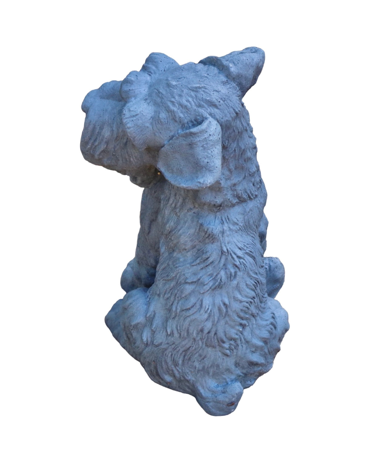 Concrete Scottish Terrier Pup - Outdoor Living