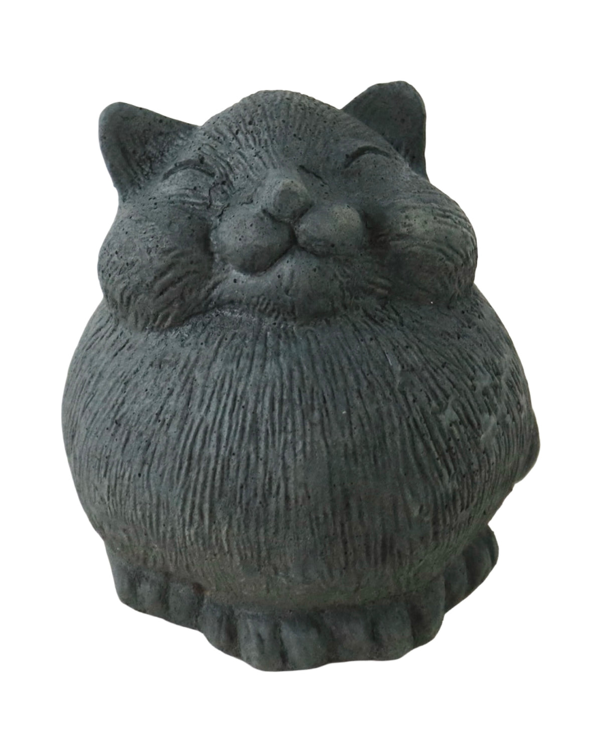 Chubby Concrete Kitty - Outdoor Living