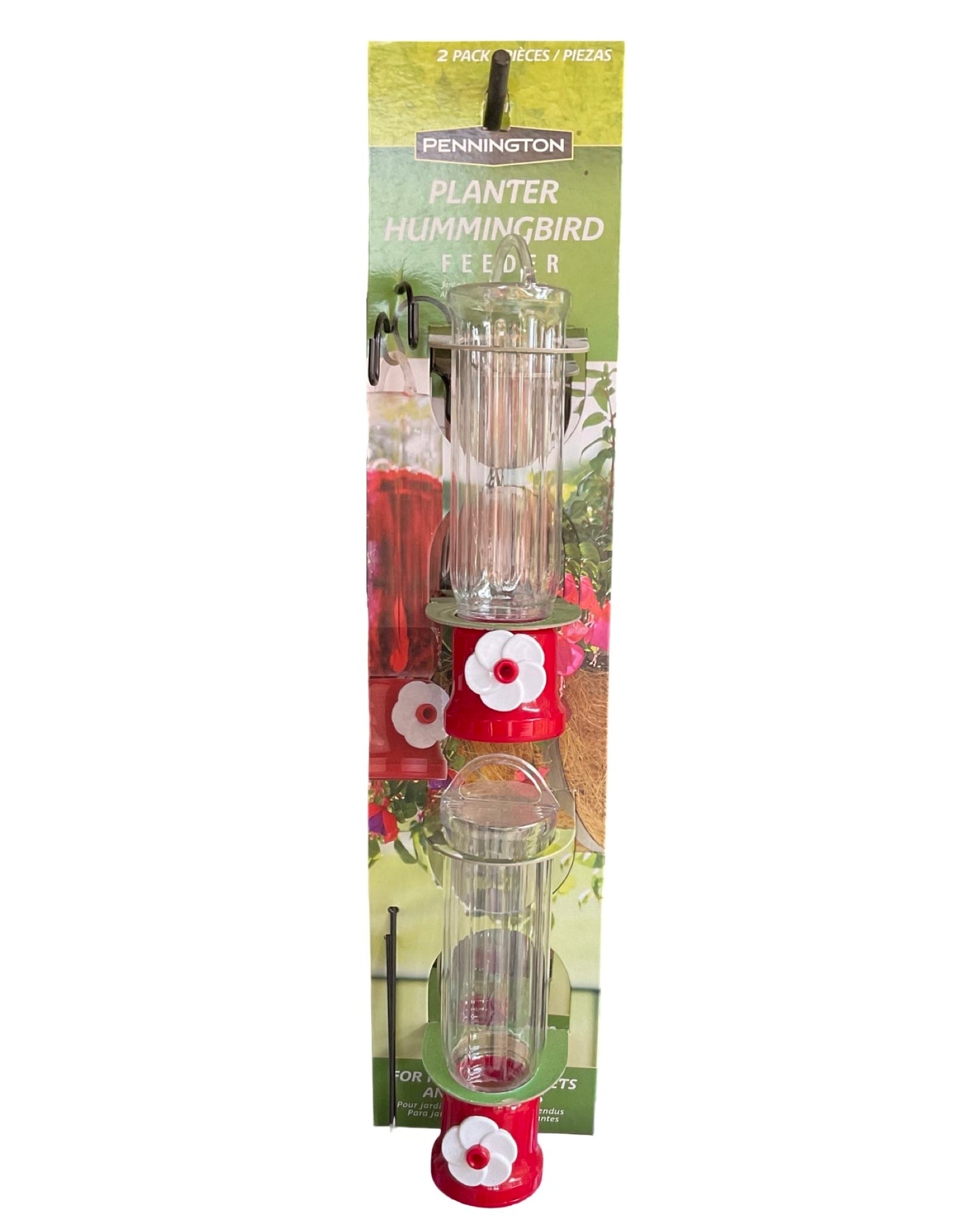 Planter Hummingbird Feeder - 2pc - Wild Bird