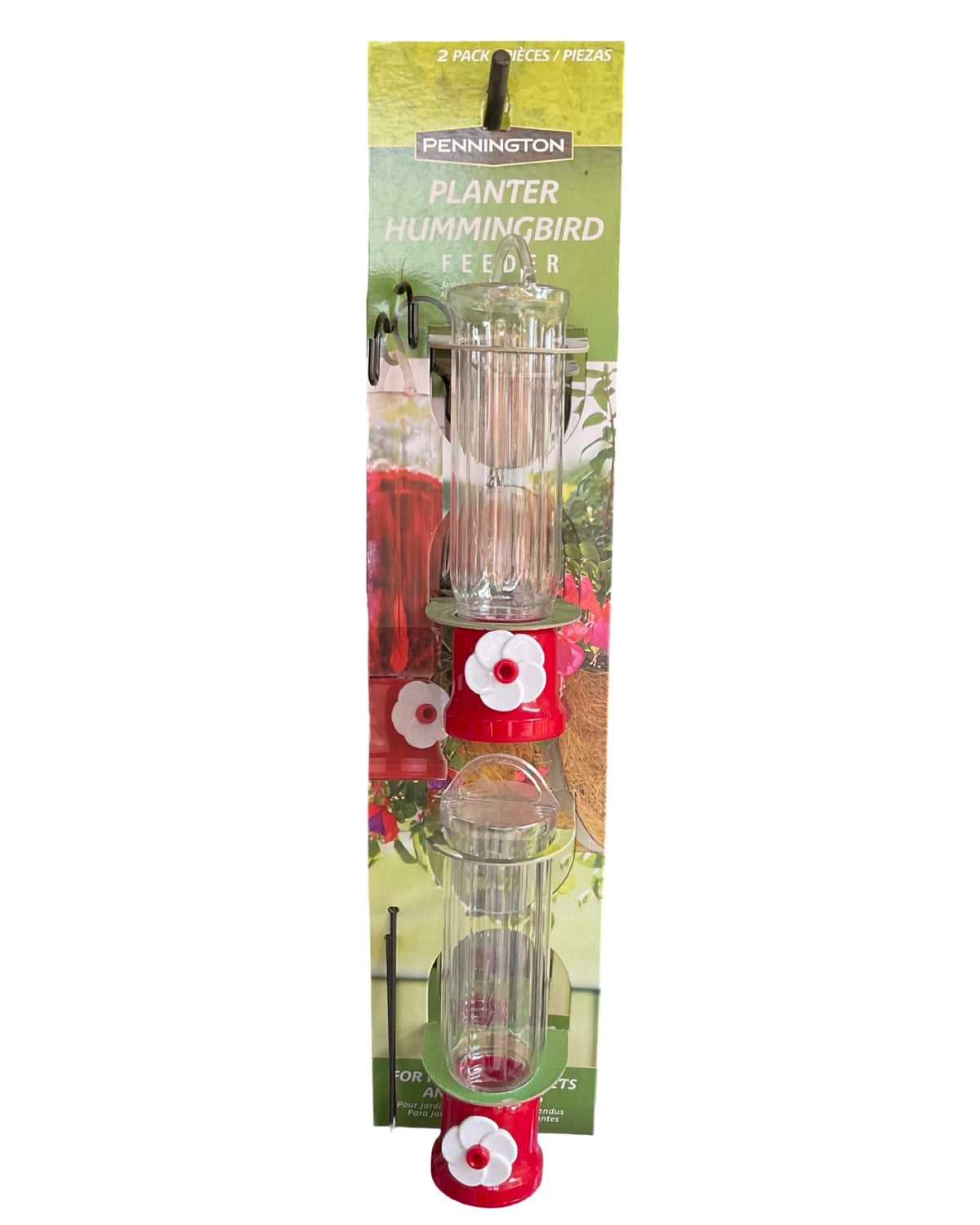 Planter Hummingbird Feeder - 2pc - Wild Bird