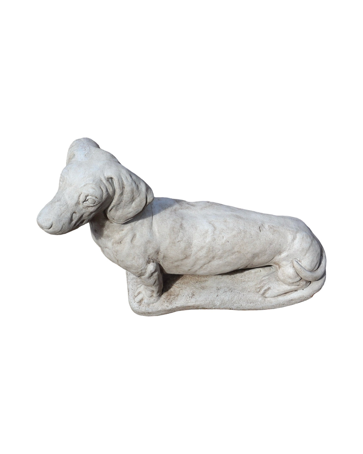Concrete Dachshund - Outdoor Living
