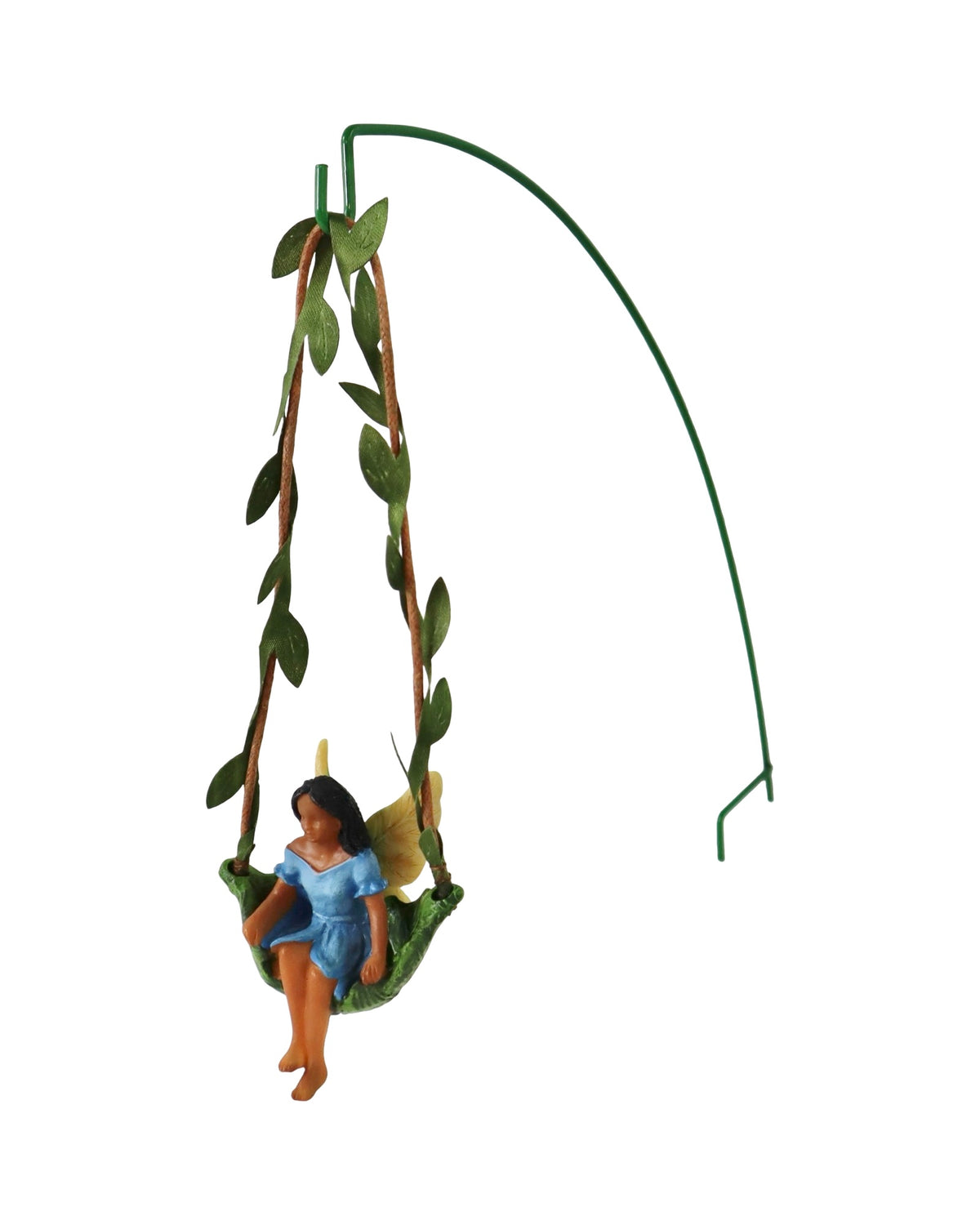 Fairy Swinging in Vines w/Hook - Outdoor Living