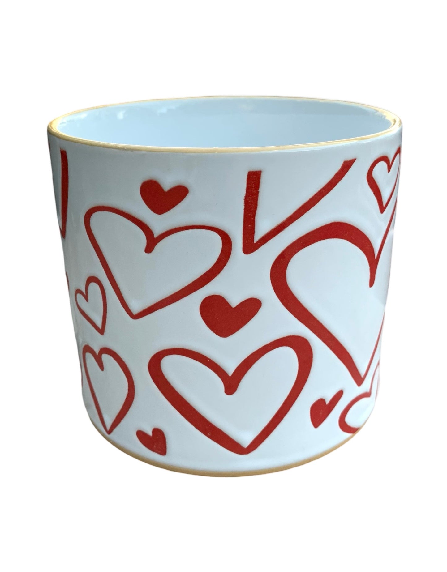 Floating Hearts Pot
