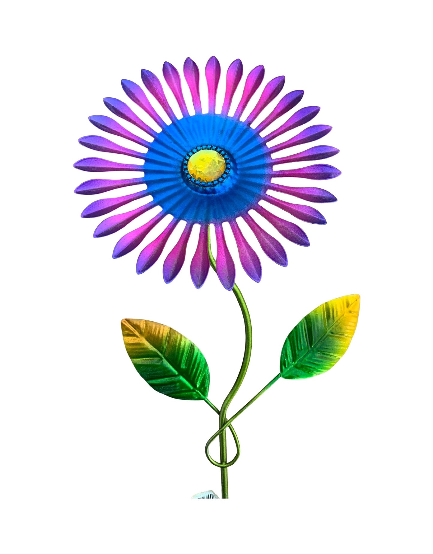 Metal Flower Stake - Outdoor Living