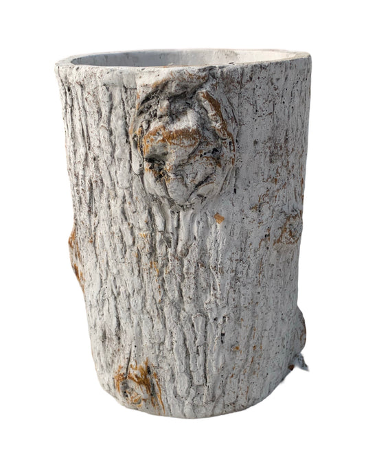 Tall Tree Trunk Pot