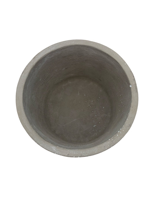 Laurel Leaf Concrete Pot