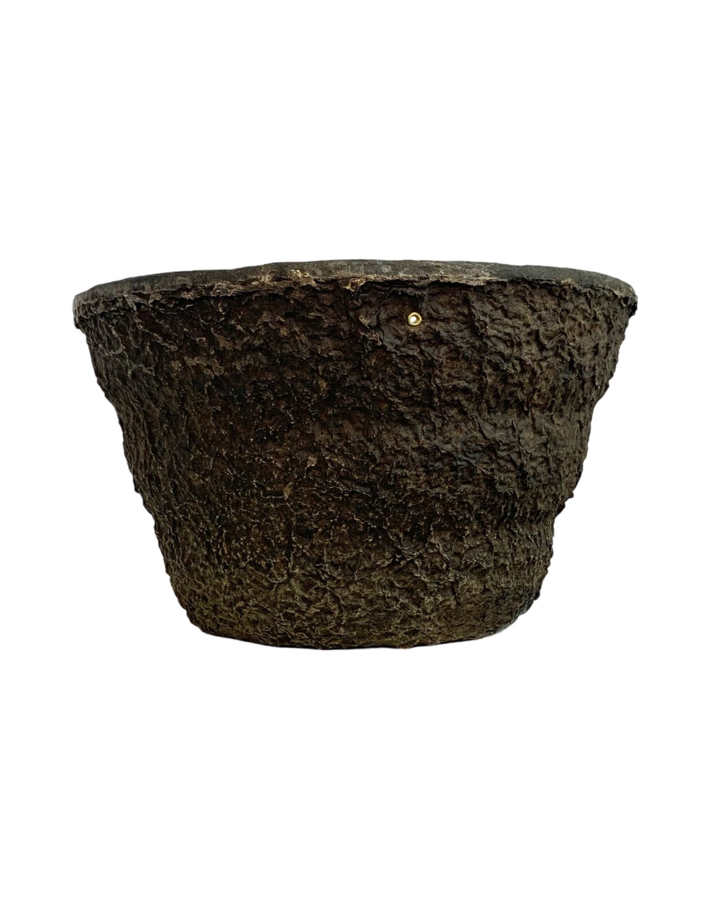 Waxed Fiber Round Basket