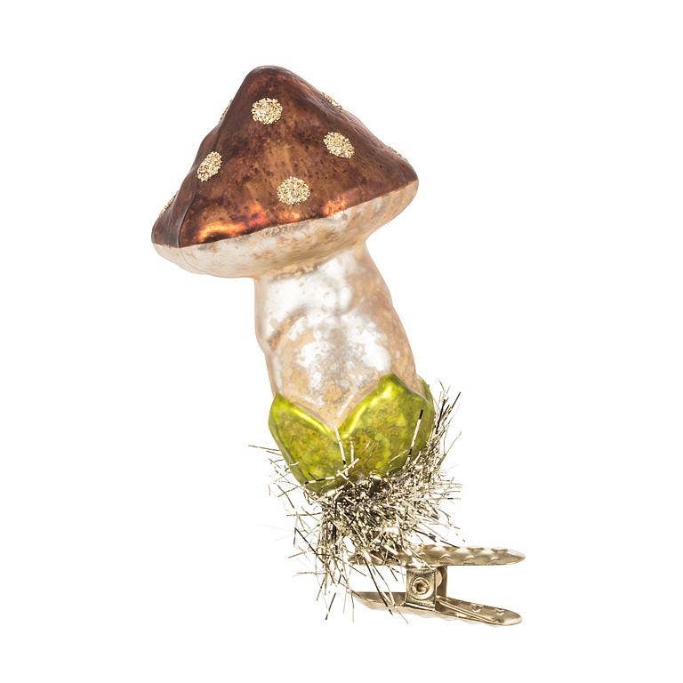 Vintage Mushroom Clip