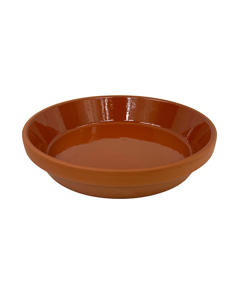 Glazed Terracotta Saucer