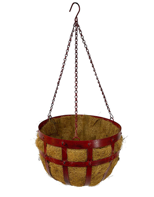 Industrial Hanging Basket 14 Inch - Outdoor Living