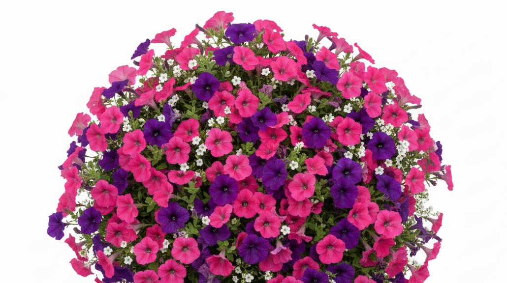 Flat Lay Petunia & Bacopa Banner