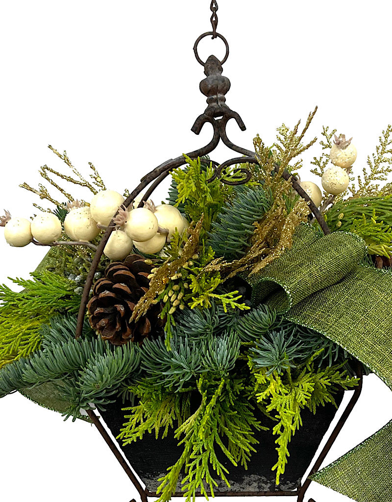 Designer Holiday Planter #16 - Christmas Greens