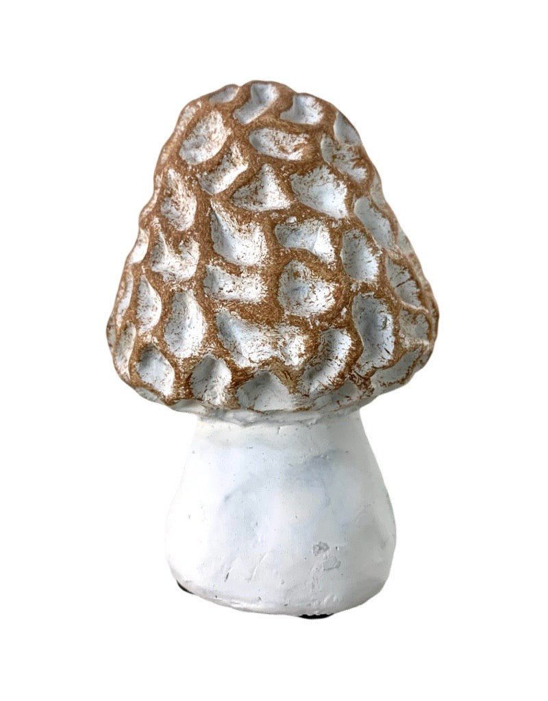Concrete Morel Mushroom - Outdoor Living