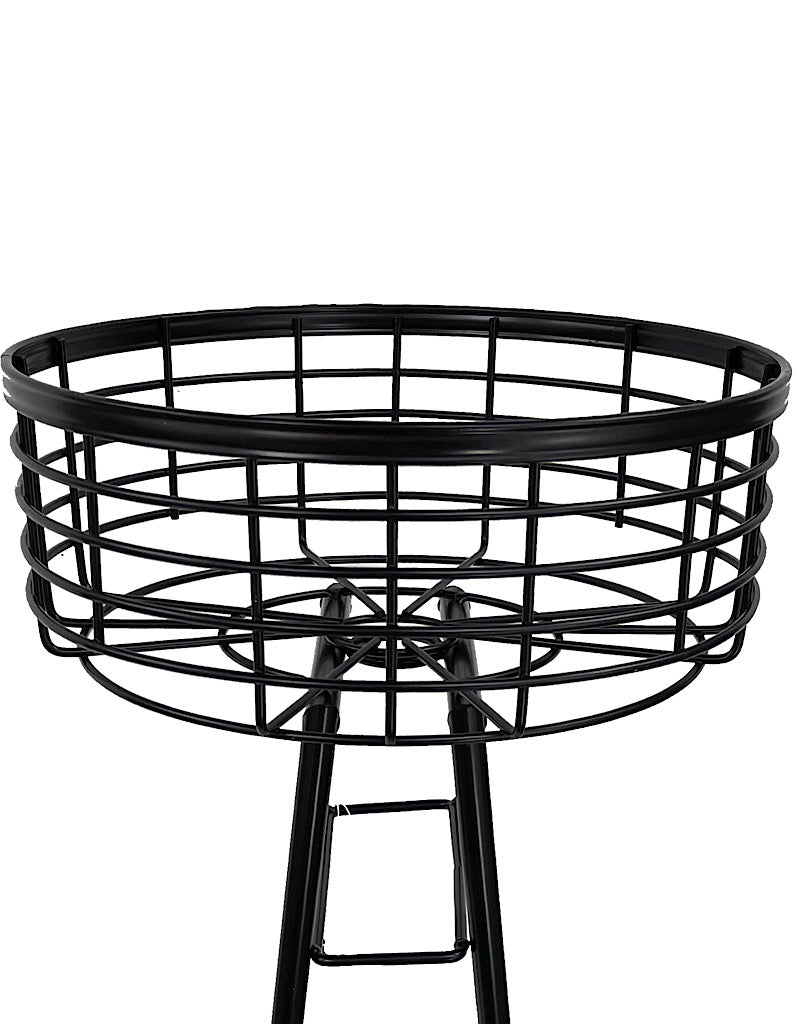 Wire Basket Plant Stand 24 Inch