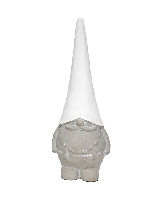 Concrete White Hat Gnome