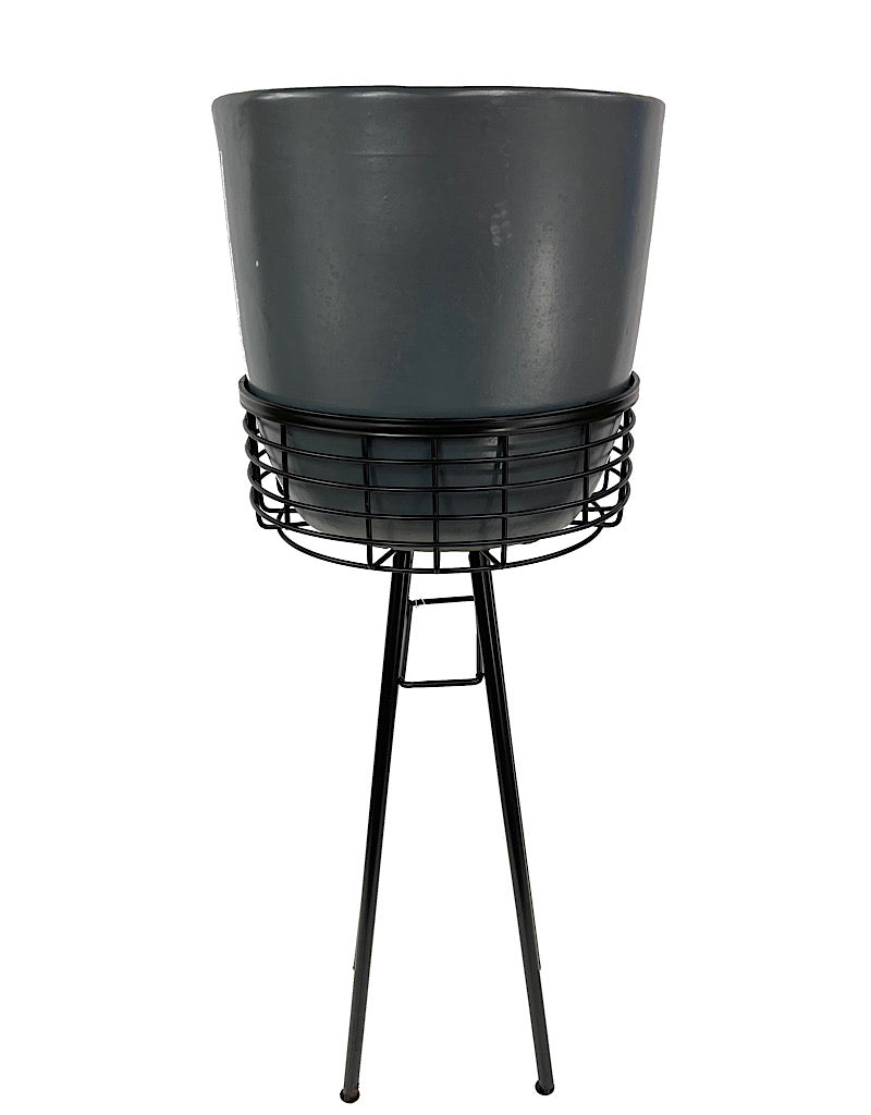 Wire Basket Plant Stand 24 Inch