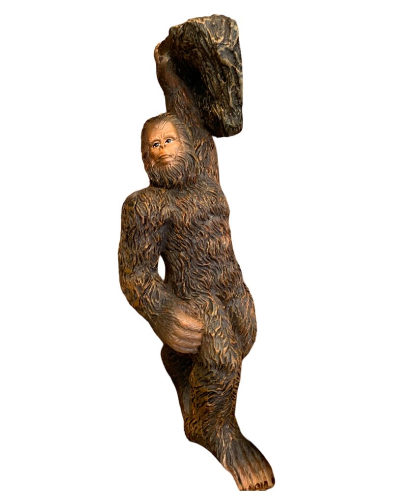 Fairy Sasquatch Hanging on Rock