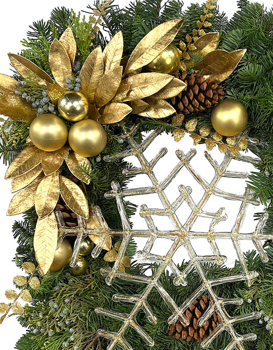 Designer Holiday Wreath 24 Inch #2